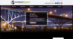 Desktop Screenshot of intersoftgroup.com